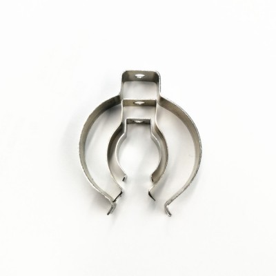 Manufacturer fastener spring steel clip for led t8 tube light