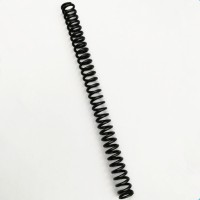 Custom black spring steel compression air rifle spring