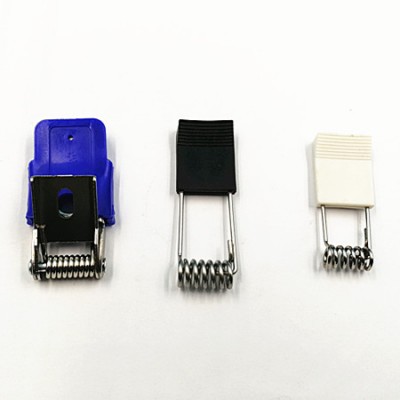 Colors plastic coated LED downlight torsion spring clip holder